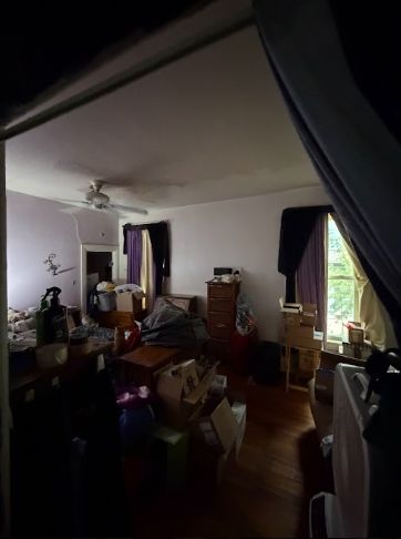 Upper level bedroom under the eaves