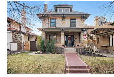 1611 Steele Street, sold for $1,349,000