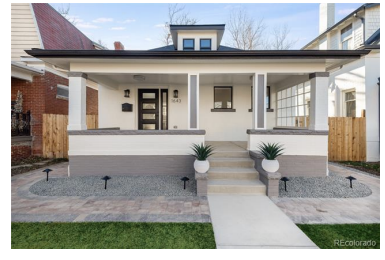 1643 Adams Street, sold for $1,250,000