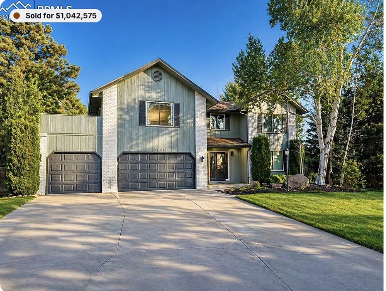 3118 Springdowns Pl, sold for $1,042,575