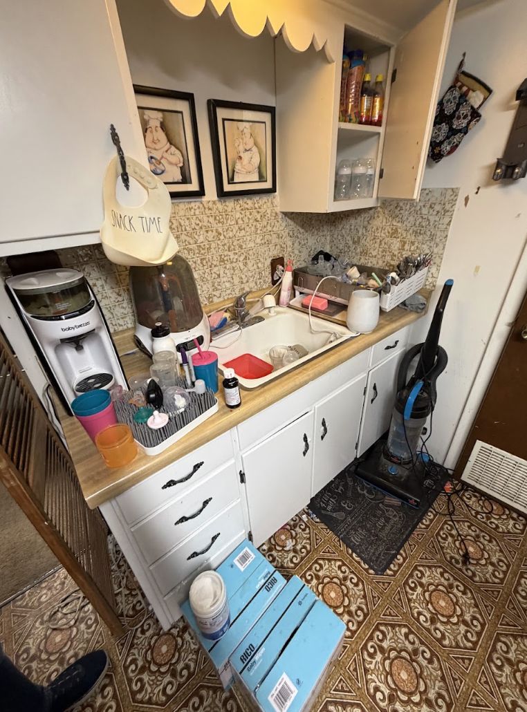 Second kitchen in the lower level